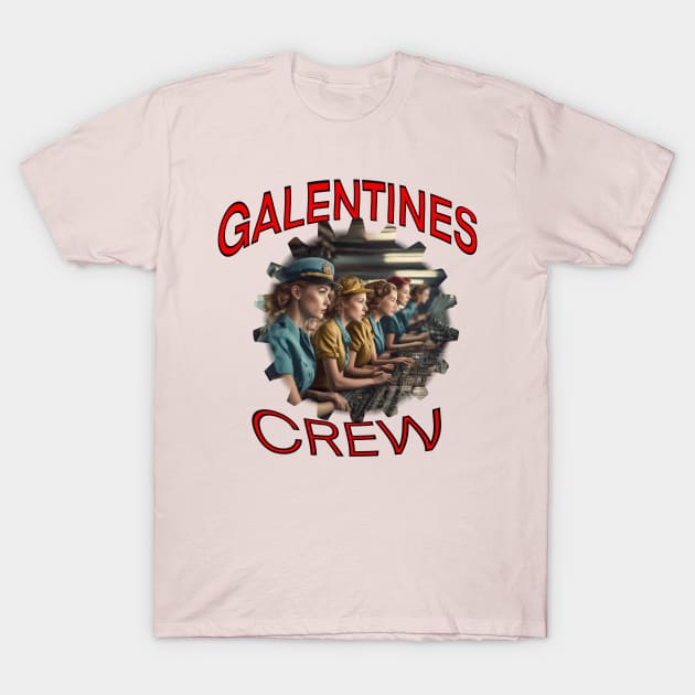 Galentines crew radar plotting T-Shirt by sailorsam1805